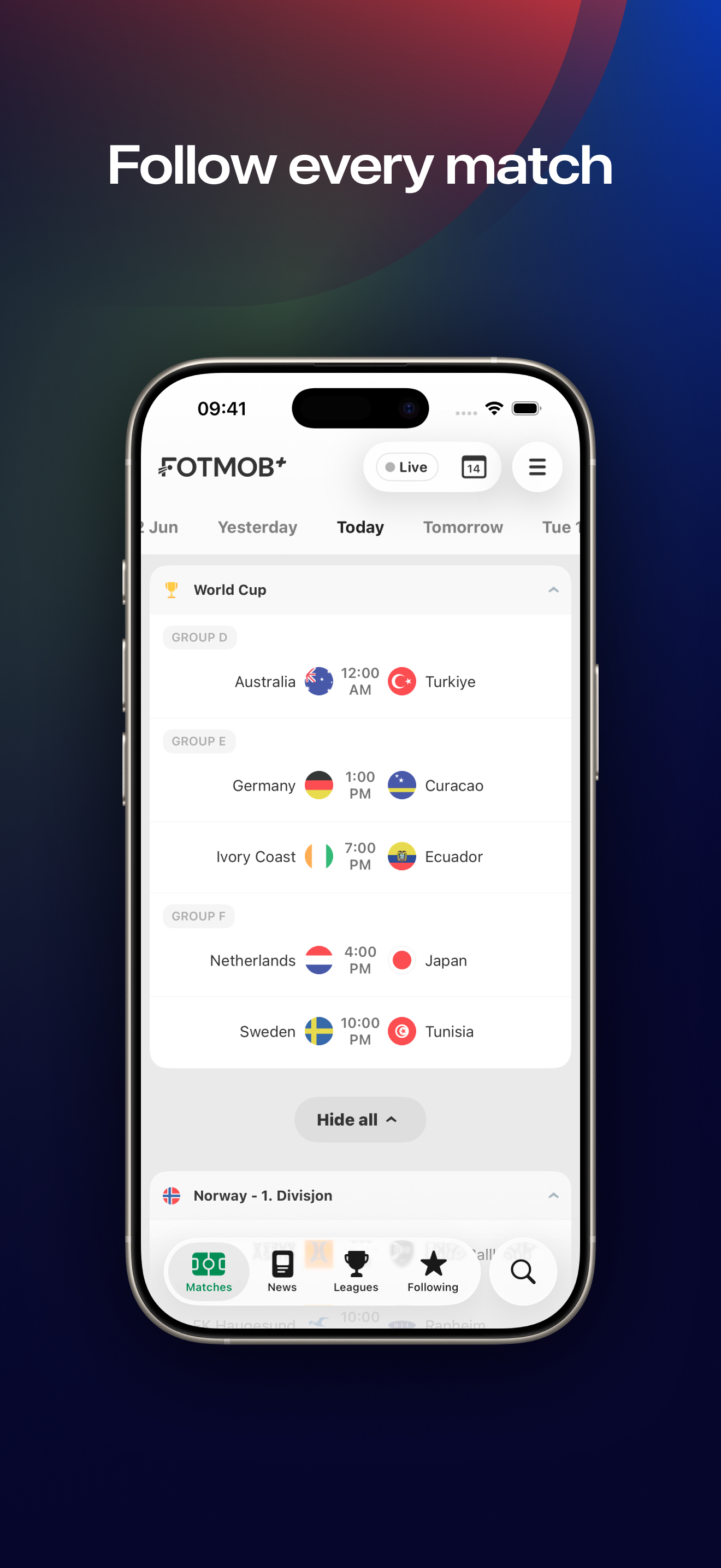 FotMob - Soccer Live Scores
