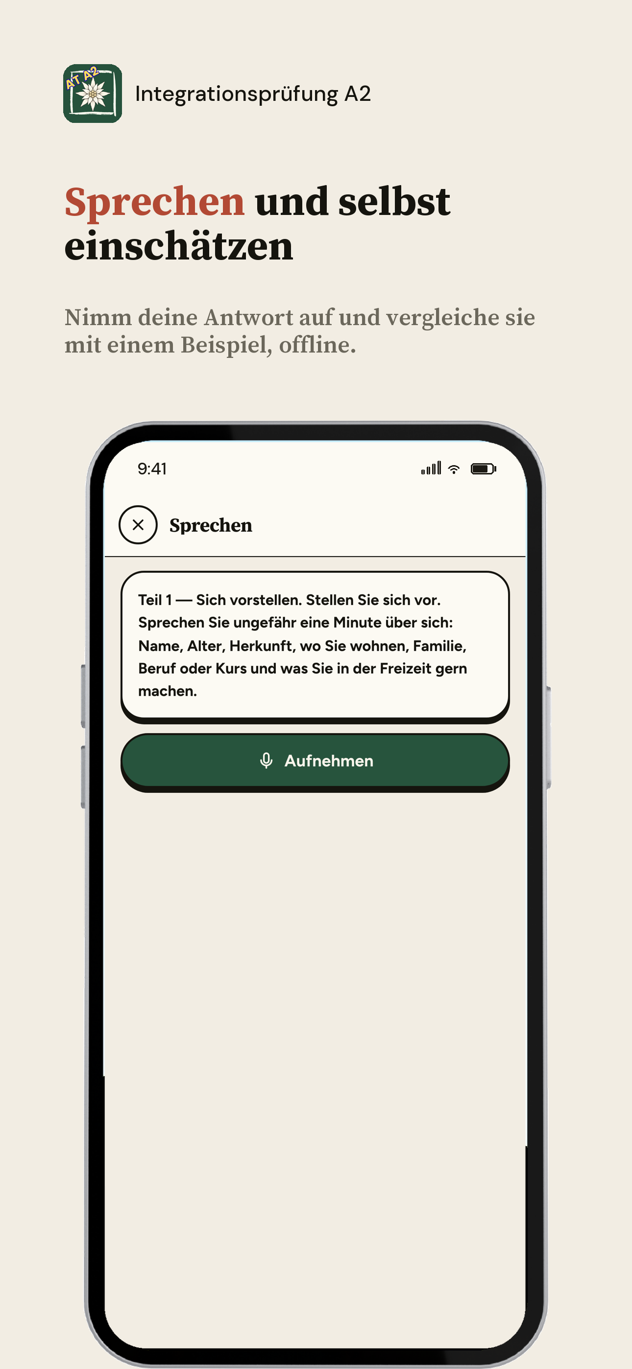 Integrationsprüfung A2 screenshot 5