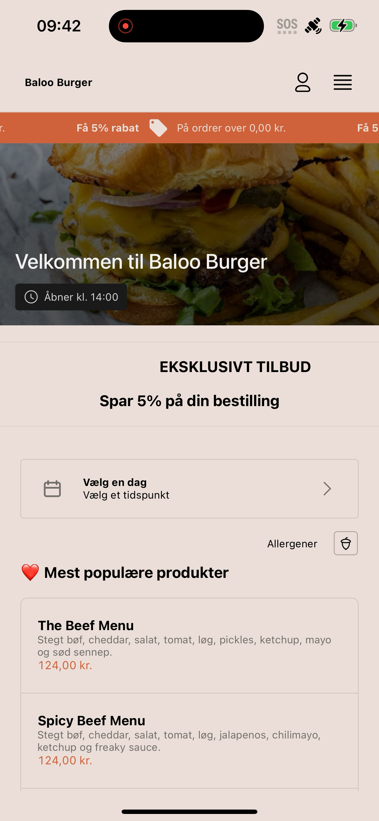 Baloo Burger screenshot 3