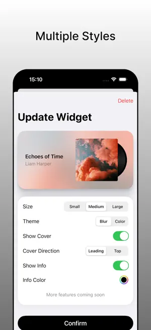 Album Widget - Music as Art screenshot 3