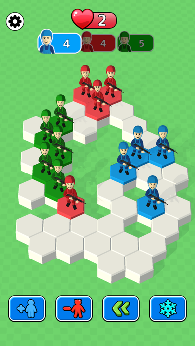 Hexa Battles - Survive game Screenshot