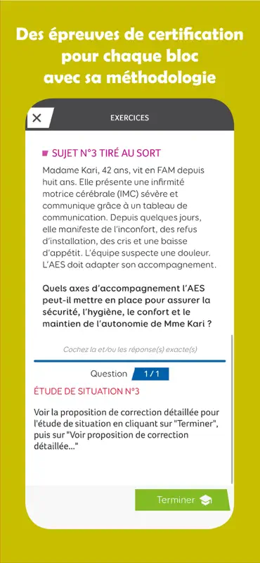 AES fiches/épreuves/QCM... screenshot 7 of 9