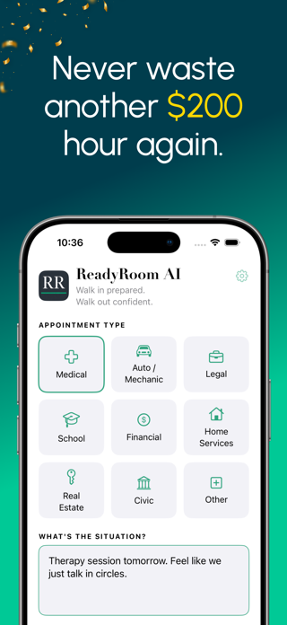 ReadyRoom AI Screenshot 1 of 10
