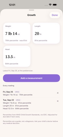 BabyTeller: Baby Tracker Screenshot 10 of 10