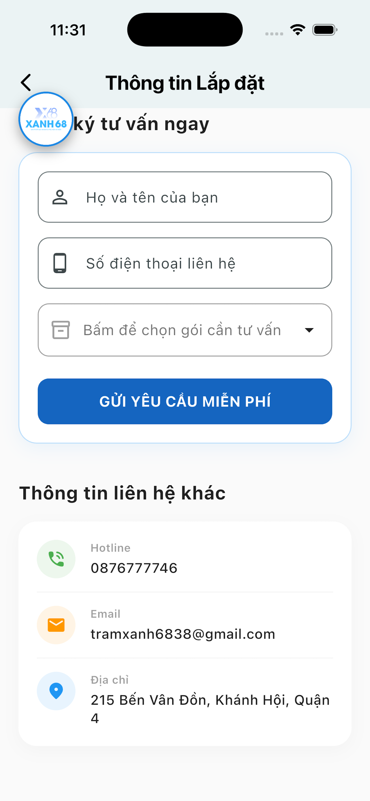 Xanh68 screenshot 5