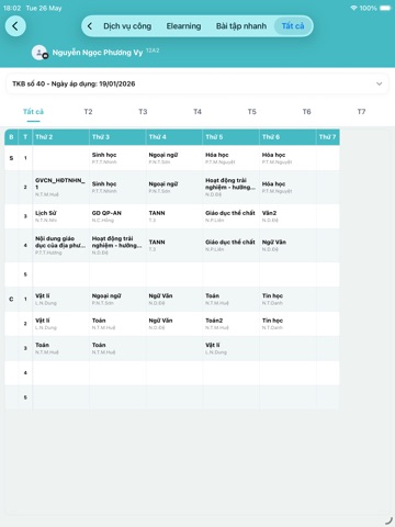 VIETSCHOOL all in one iPad screenshot 5