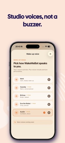 WakeMeBot: Alarms & Reminders Screenshot 4 of 6