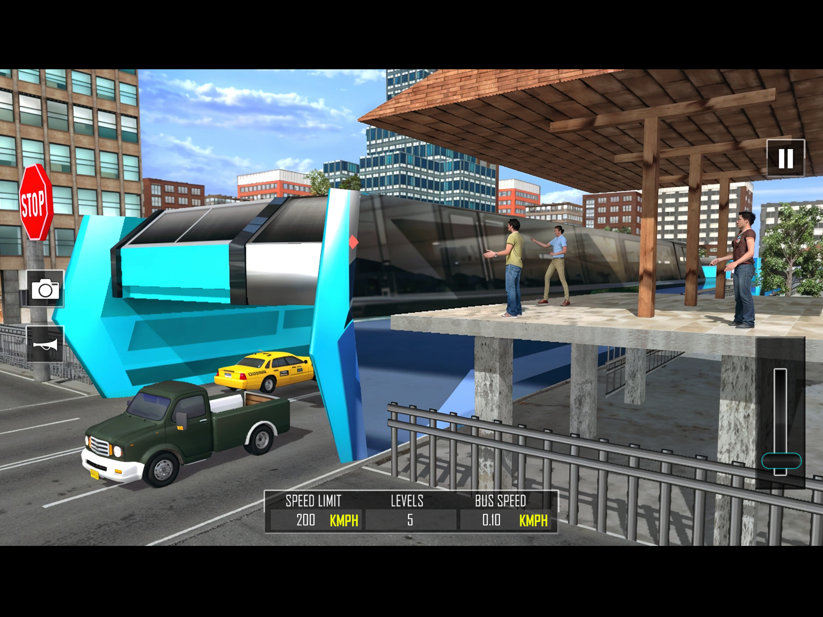 Futuristic Bus Driving Tour 3D