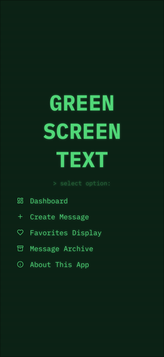 Green Screen Text Messages Screenshot 2 of 4