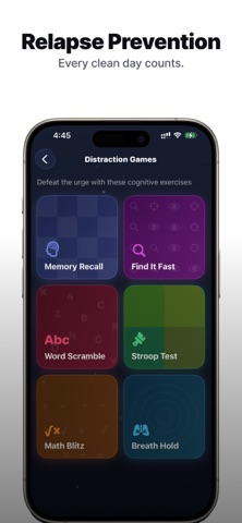 NEVRR - Quit Gambling iPhone screenshot
