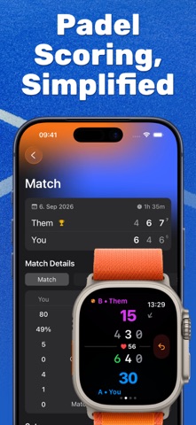 Padel Score Tracker - PadelMax Screenshot 1 of 6