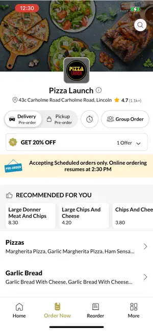Pizza Launch. screenshot 2