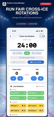Hockey Lineup Manager Screenshot 3 of 10