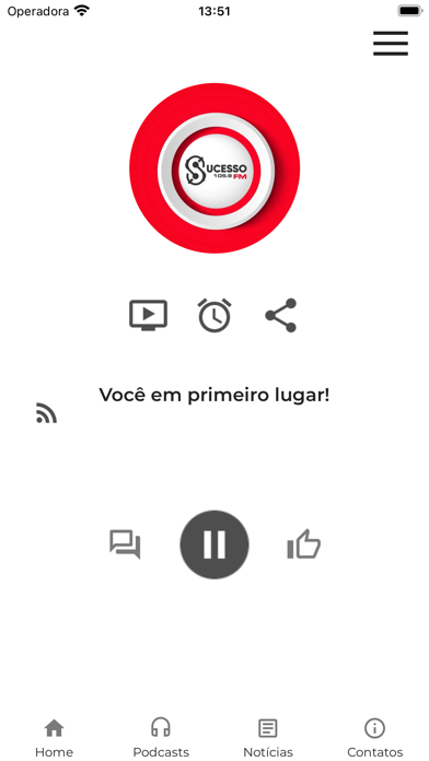 Sucesso FM 105.9 Screenshot 1 - AppWisp.com Sucesso FM 105.9 Screenshot 1 - AppWisp.com