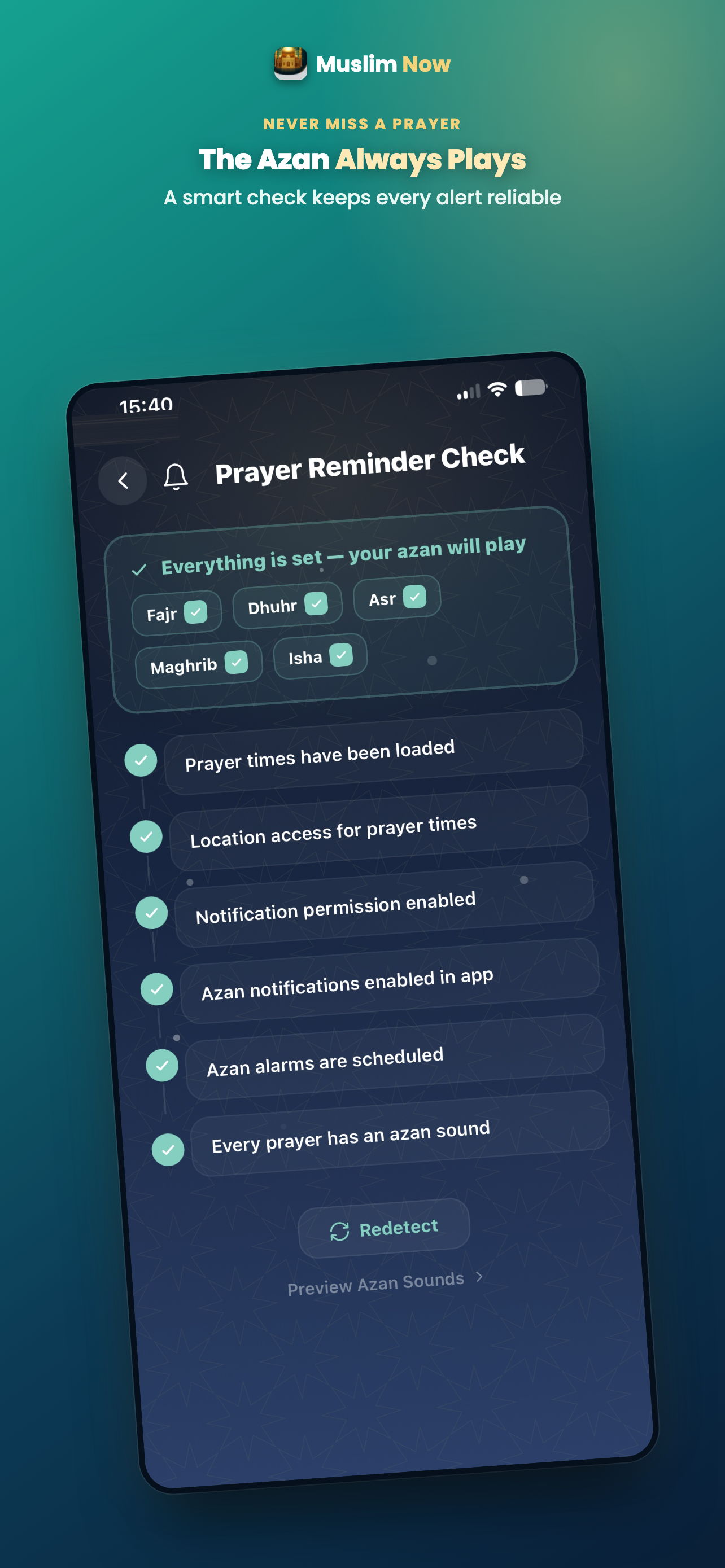 Muslim Now: Prayer Times,Quran