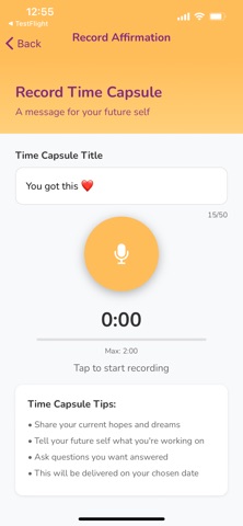 Orbit - Affirmation Notifier screenshot