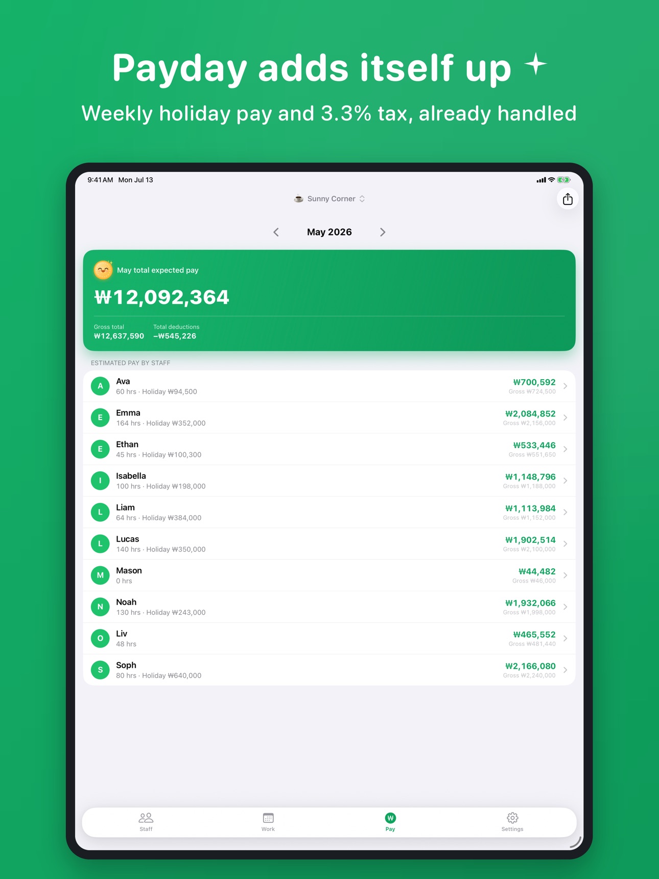 Screenshot 5 of DimeTime — Part-Time Payroll