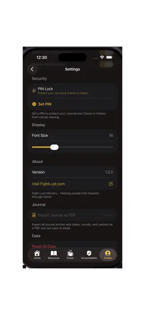 OnlyFaith - Recovery & Freedom screenshot 4