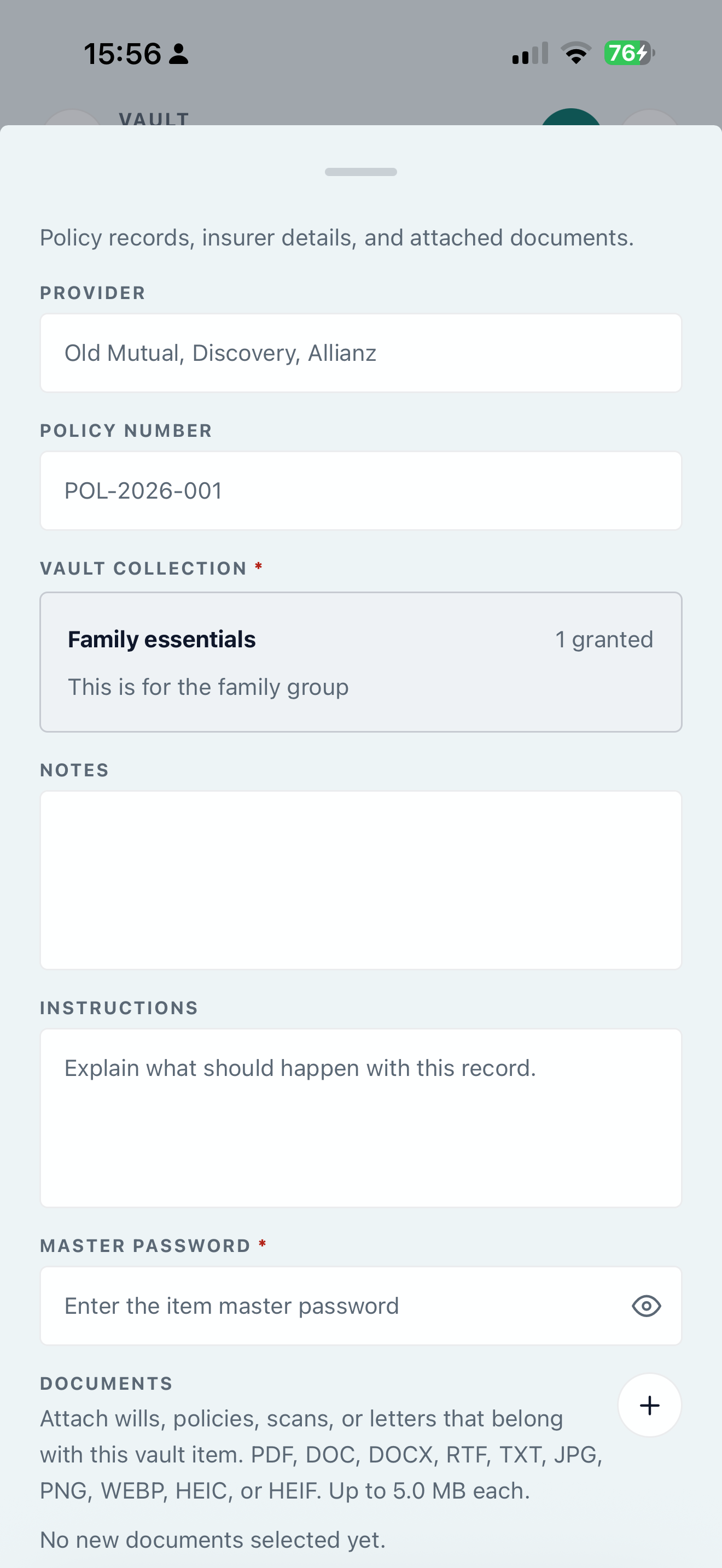 Digital Legacy Vault: Secure screenshot 6