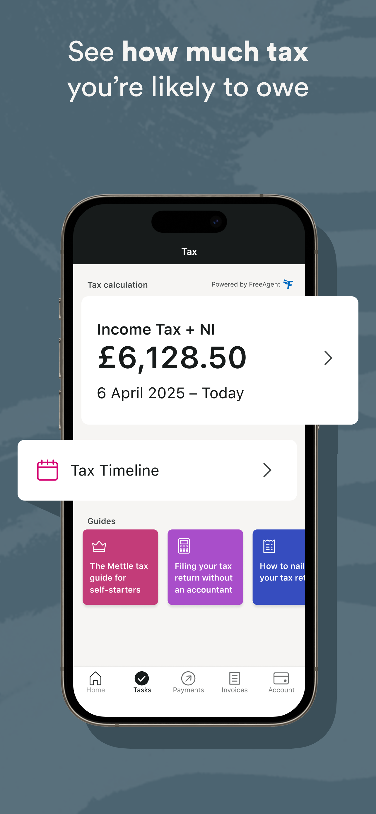 Mettle business bank account screenshot 8