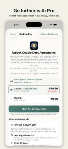 OurPlan: Couples Budget Screenshot 6 of 6