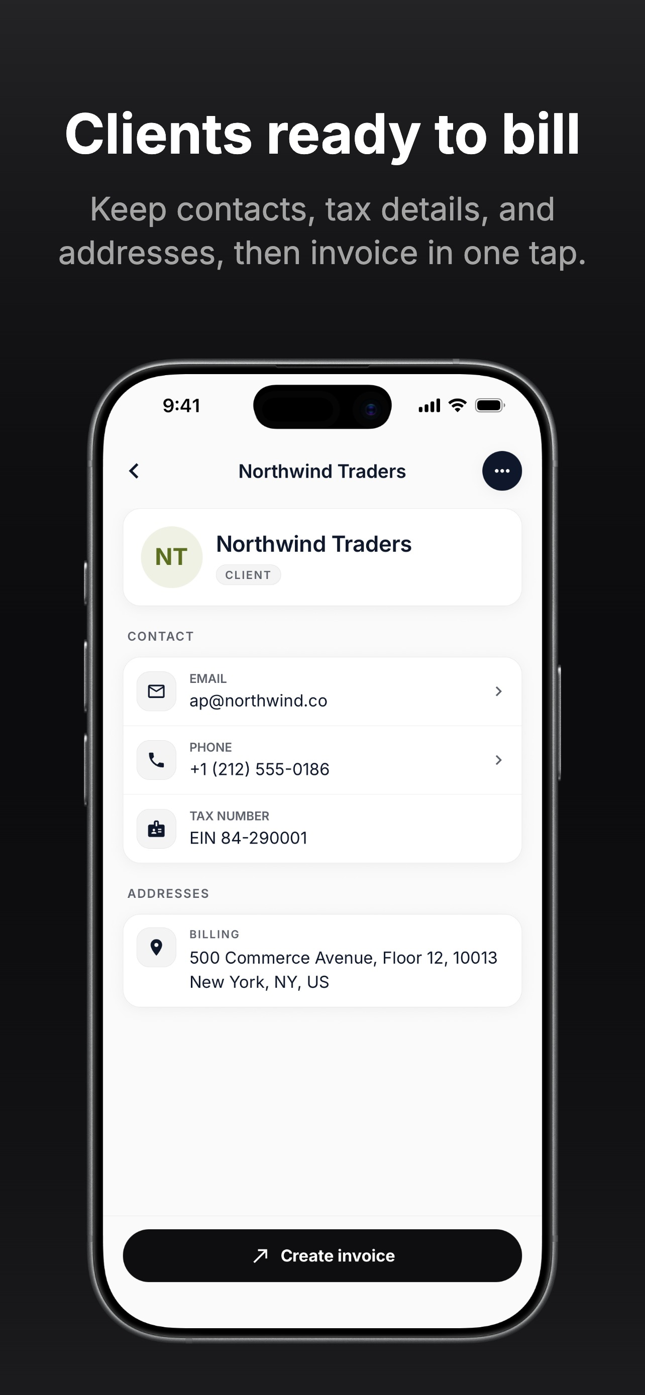 Quickbill: Invoice & Quotes screenshot 8