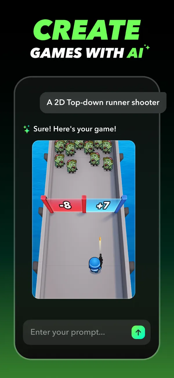 Screenshot #1 pour Sticky: Créateur de Jeux IA