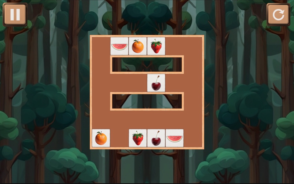 #2. Fruit Tile Match - Juicy slide (macOS) By: Aleksa Racovic