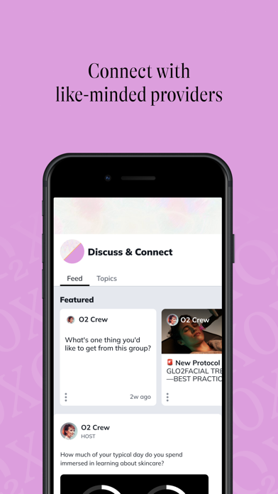 Glo2Facial by Geneo iPhone screenshot 1 - Social Networking app