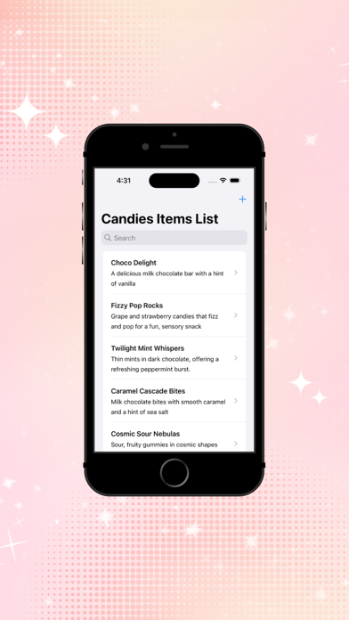 Screenshot #1 pour Candy Shop Items Catalog