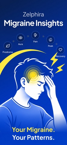 Zelphira: Migraine Tracker Screenshot 1 of 7