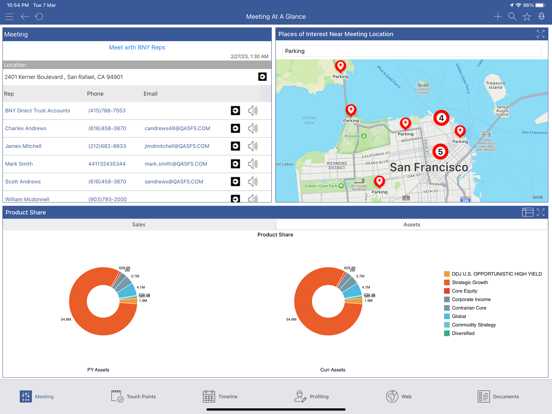 IntelliMARS iPad screenshot 3 - Business app