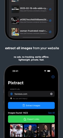 Pixtract screenshot