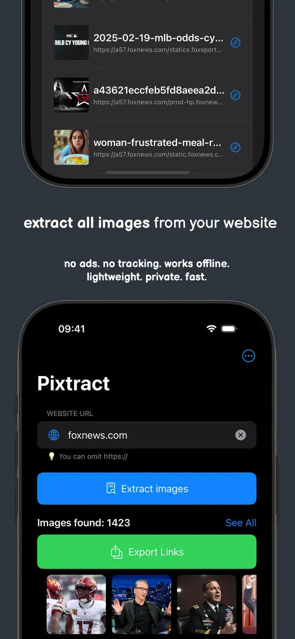 #1. Pixtract (iOS) Által: Marco Tini