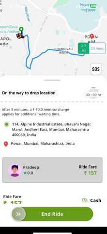 Traker Partner Drive & Deliver screenshot