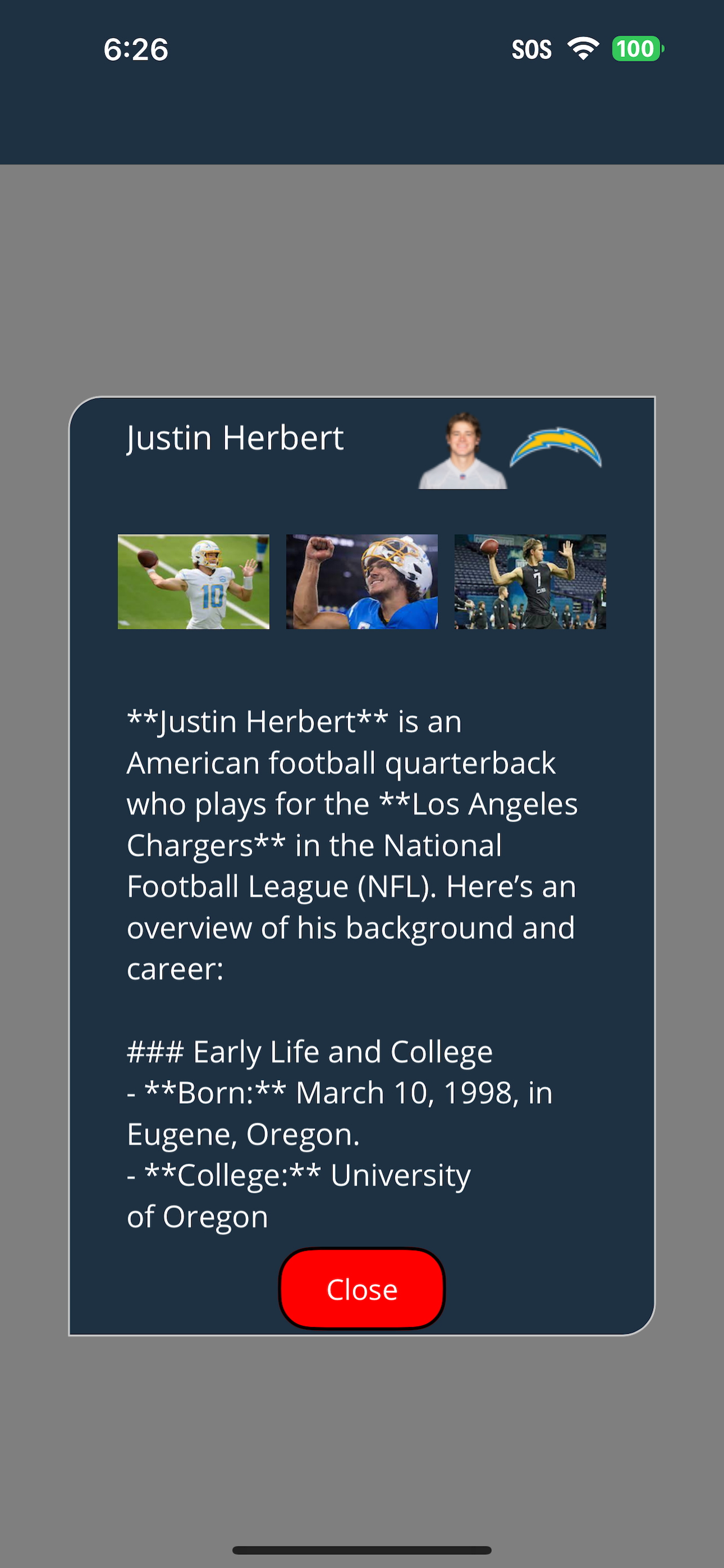 Playbook Edge screenshot 3