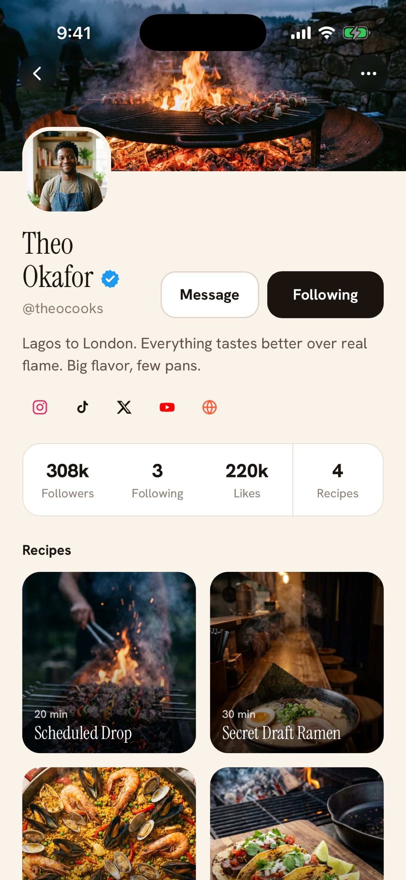 Sizzle — Watch it. Cook it. screenshot 2