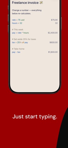 däpter – math notes screenshot