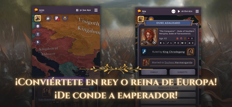 Clovis Medieval Estrategia RPG screenshot 5