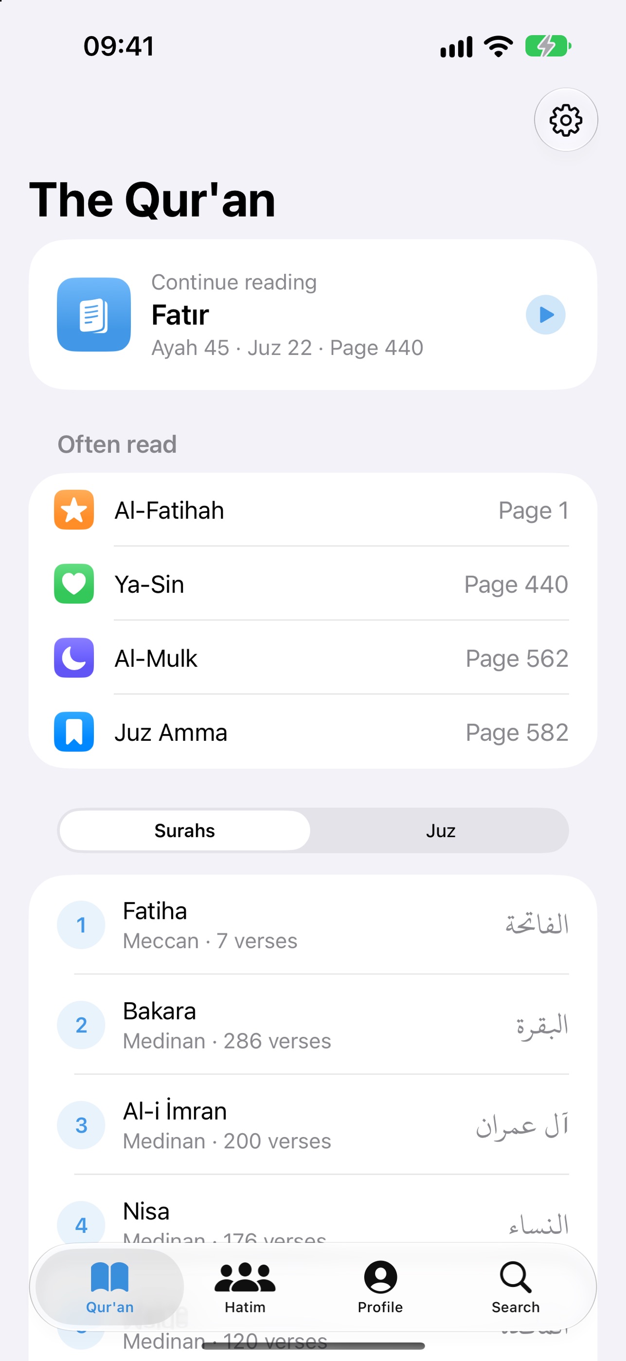 Screenshot 3 of Minare Qur'an: Recite & Khatm