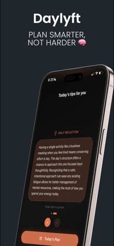 Daylyft – Structure Planner iPhone screenshot