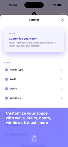 Create Floor Plans screenshot