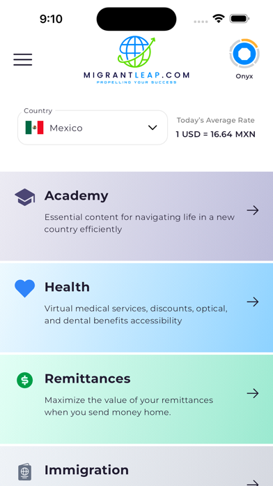 MigrantLeap iPhone screenshot 2 - Education app
