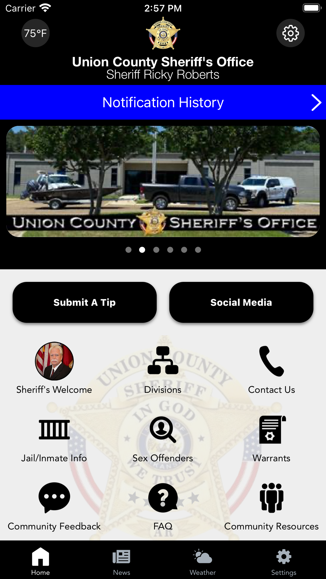 Union County Sheriff AR