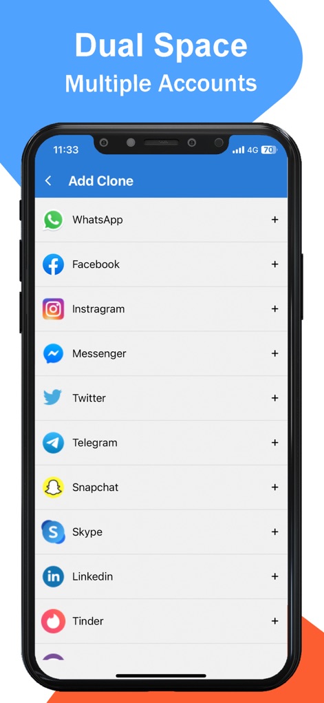Parallel App ~ Dual Accounts - Social Networking App | MWM