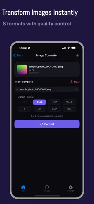 Formix: Photo Video Converter screenshot 2
