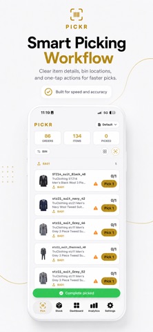 Pickr - Warehouse Picking Screenshot 6 of 10