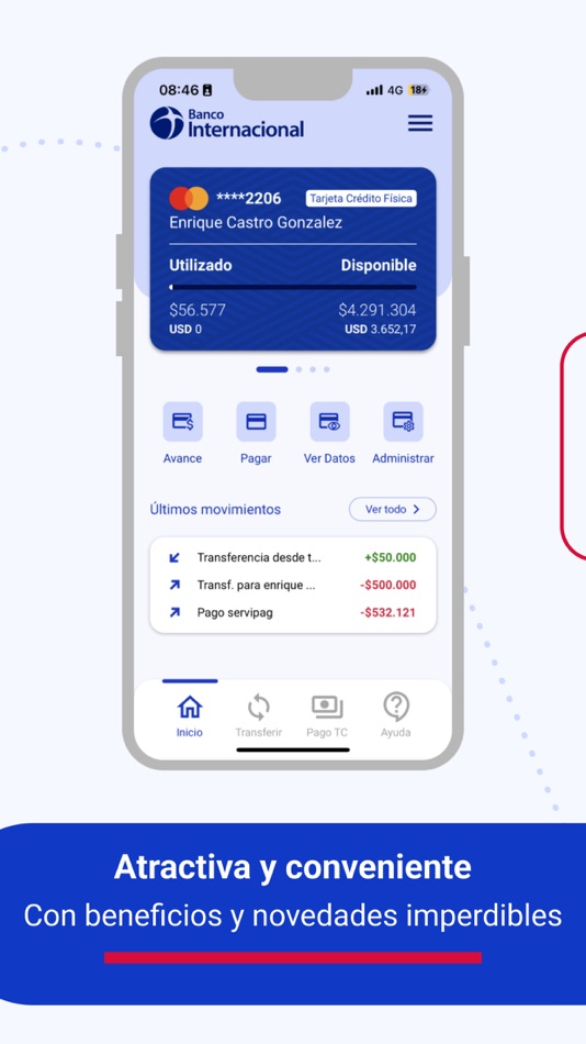 #3. Internacional CL (iOS) 来自: Banco Internacional