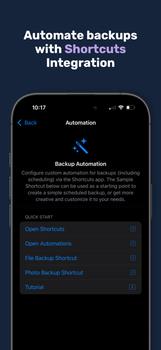 Parachute Backup Mobile Screenshot 3 of 5