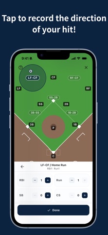 Baseball Batting Log & Stats Screenshot 2 of 10